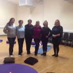 We started a new yoga class at the recently opened Cawston Community Hall in December 2015. These are some of the first participants!